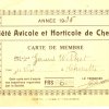 1935 Carte de membre